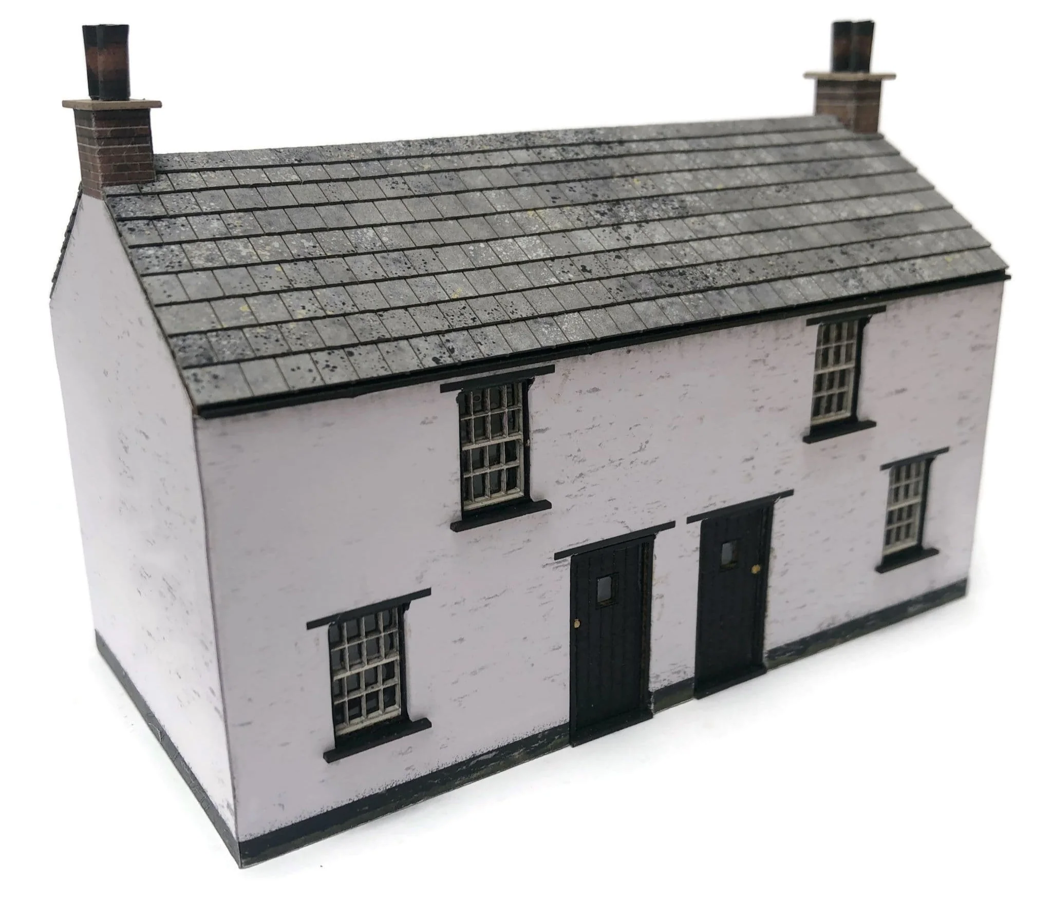 OO/HO Workers Cottages Model Kit - Image 2