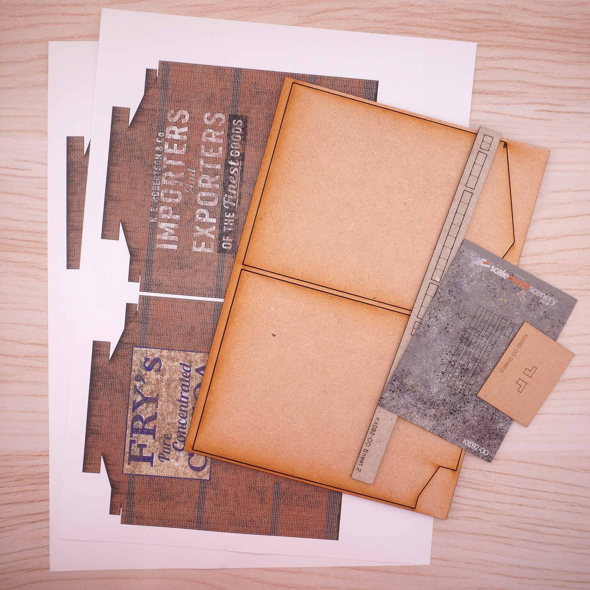 Bonded Warehouse End Wall Model Kit - Image 4