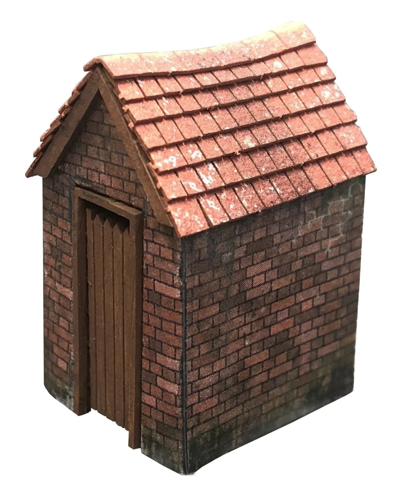 OO/HO Privy/Outhouse Model Kit (Pack of 2) - Image 2