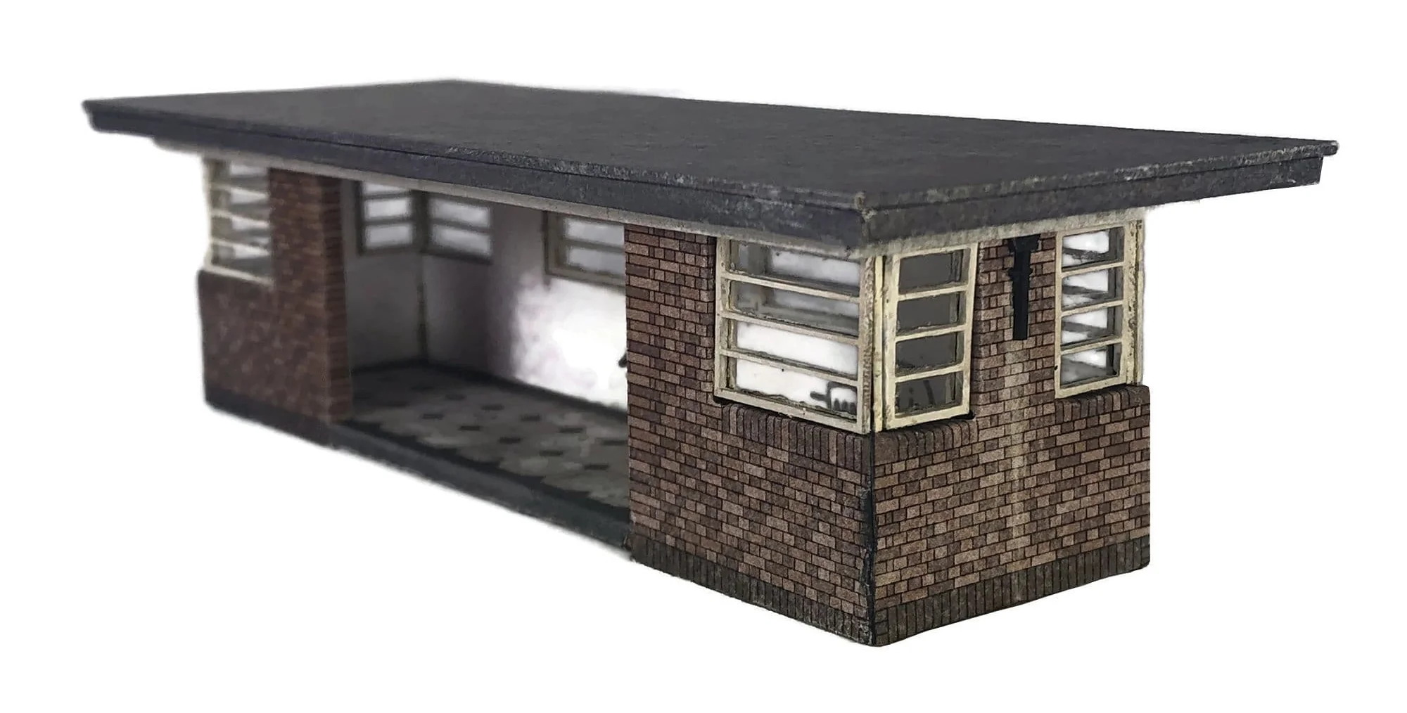 1930's Art Deco Bus/Tram Shelter Model Kit - Image 3