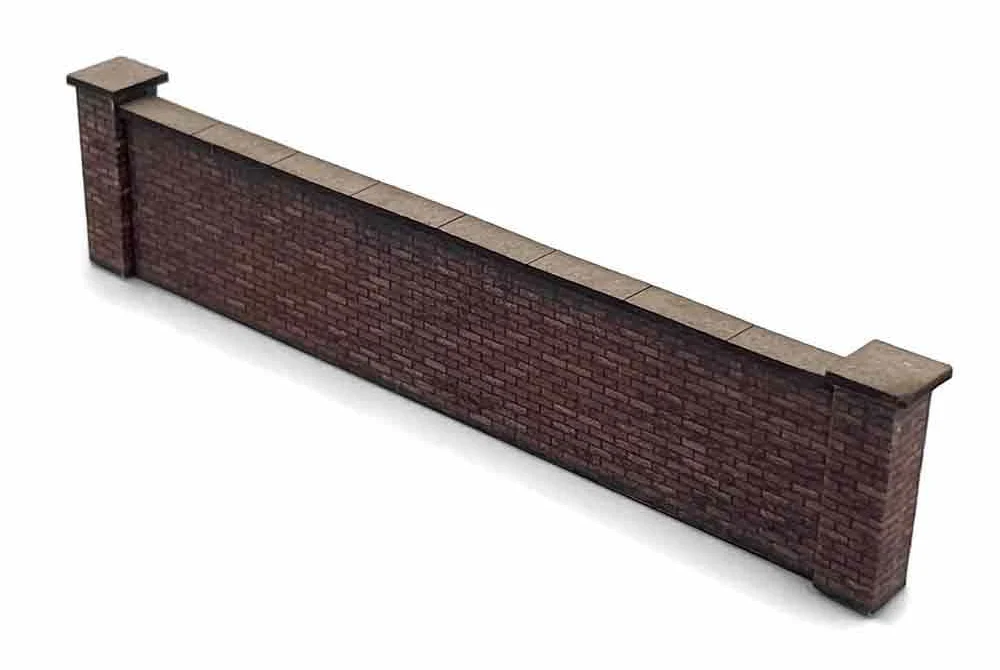 5ft Modular Industrial Red Brick Walls Model Kit - Image 2