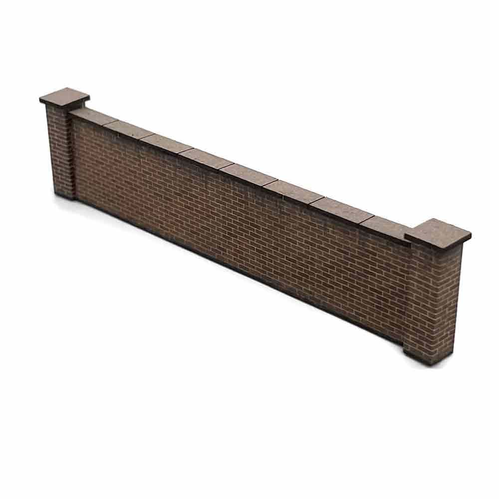 5ft Modular Brown Brick Walls Model Kit - Image 2
