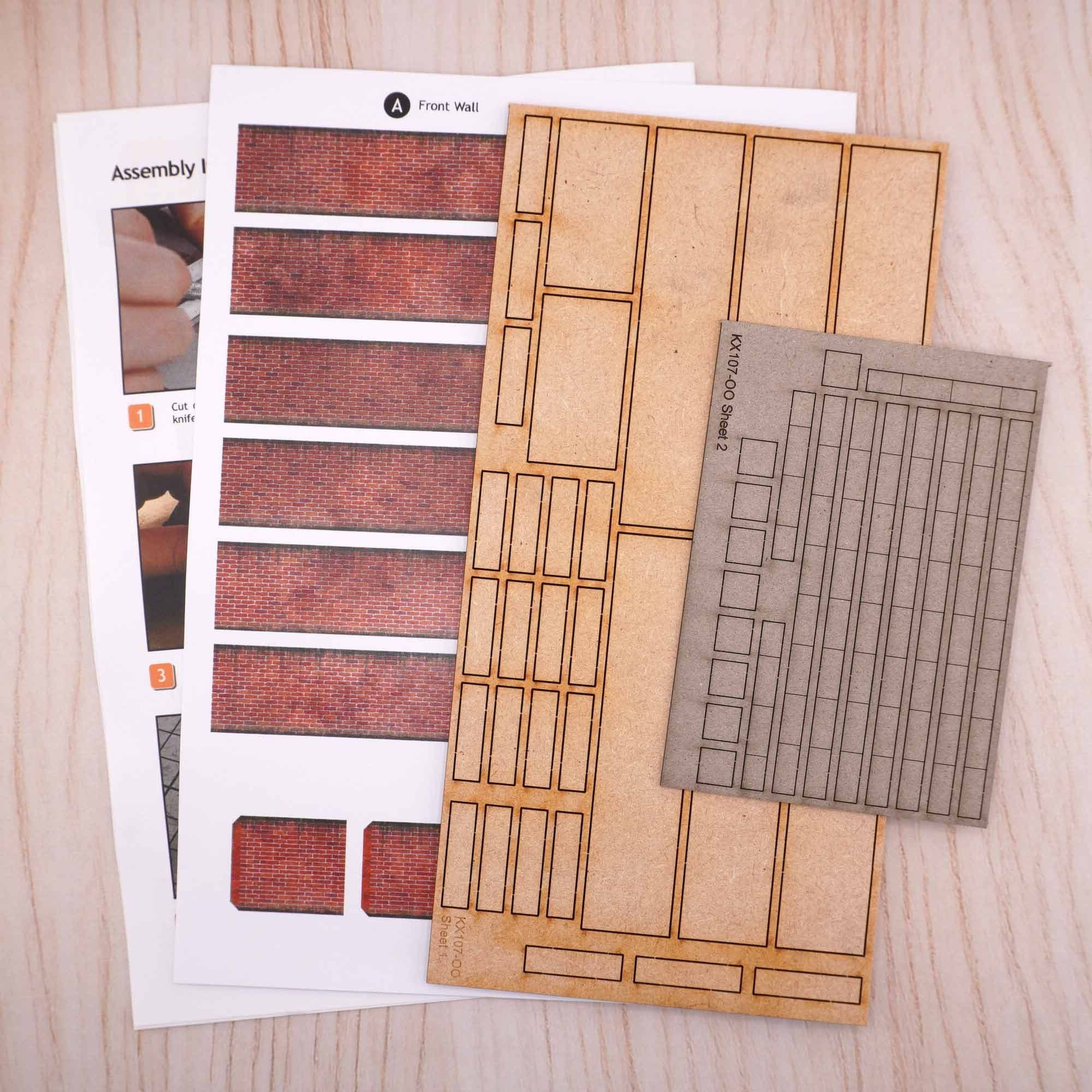 5ft Modular Cornish Stone Walls Model Kit - Image 3