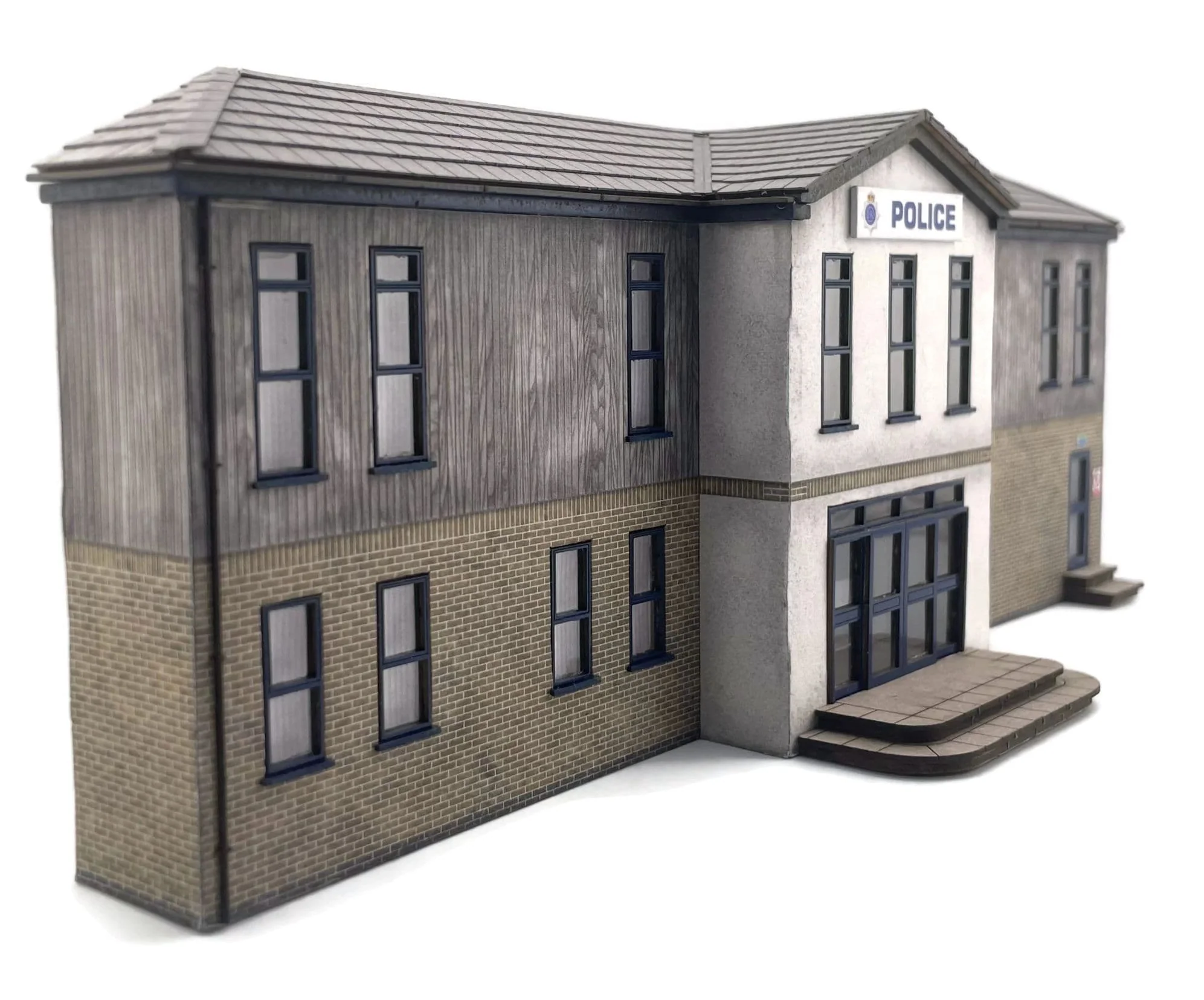 Low Relief Police Station Model Kit - Image 2