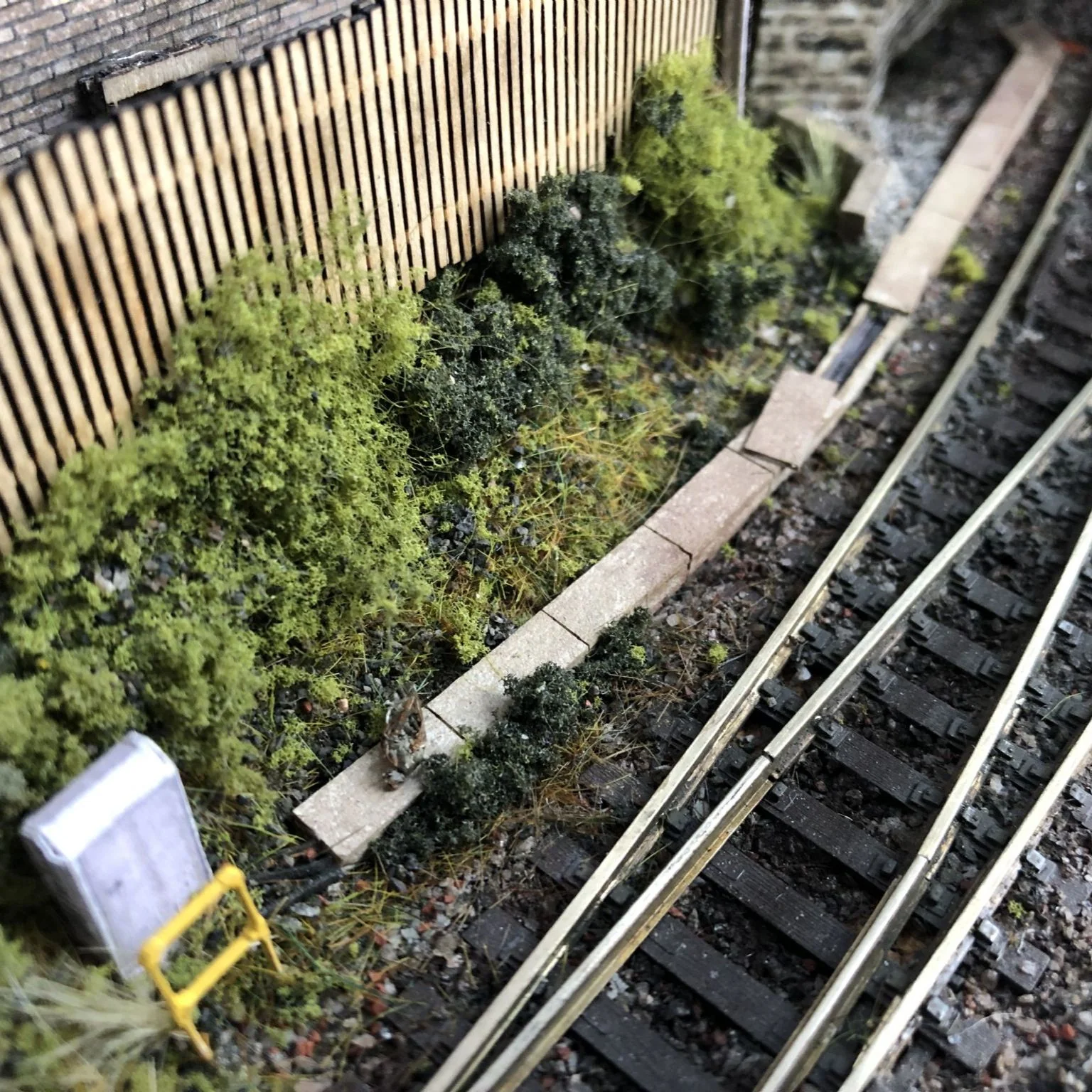 Laser Cut Concrete Lineside Trunking Model Kit
