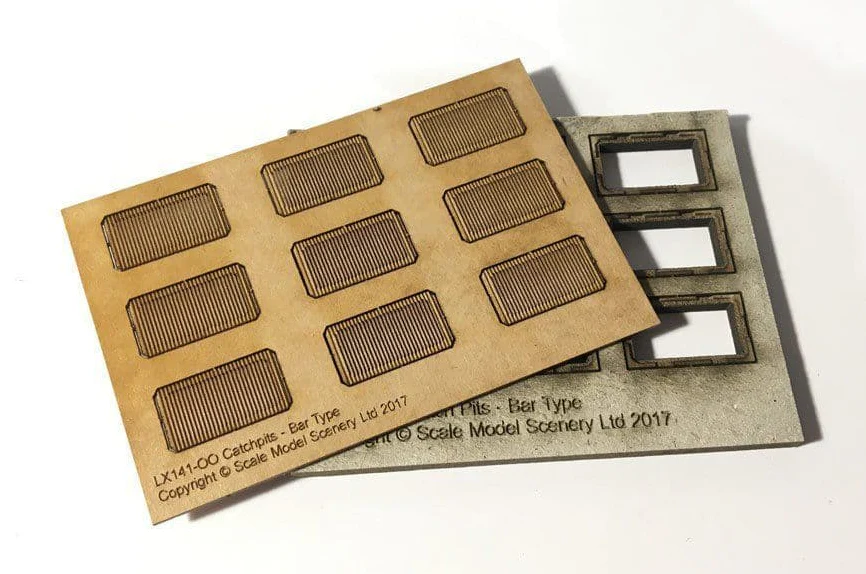 Laser Cut Drainage Catchpits Bar Type Model Kit - Image 2