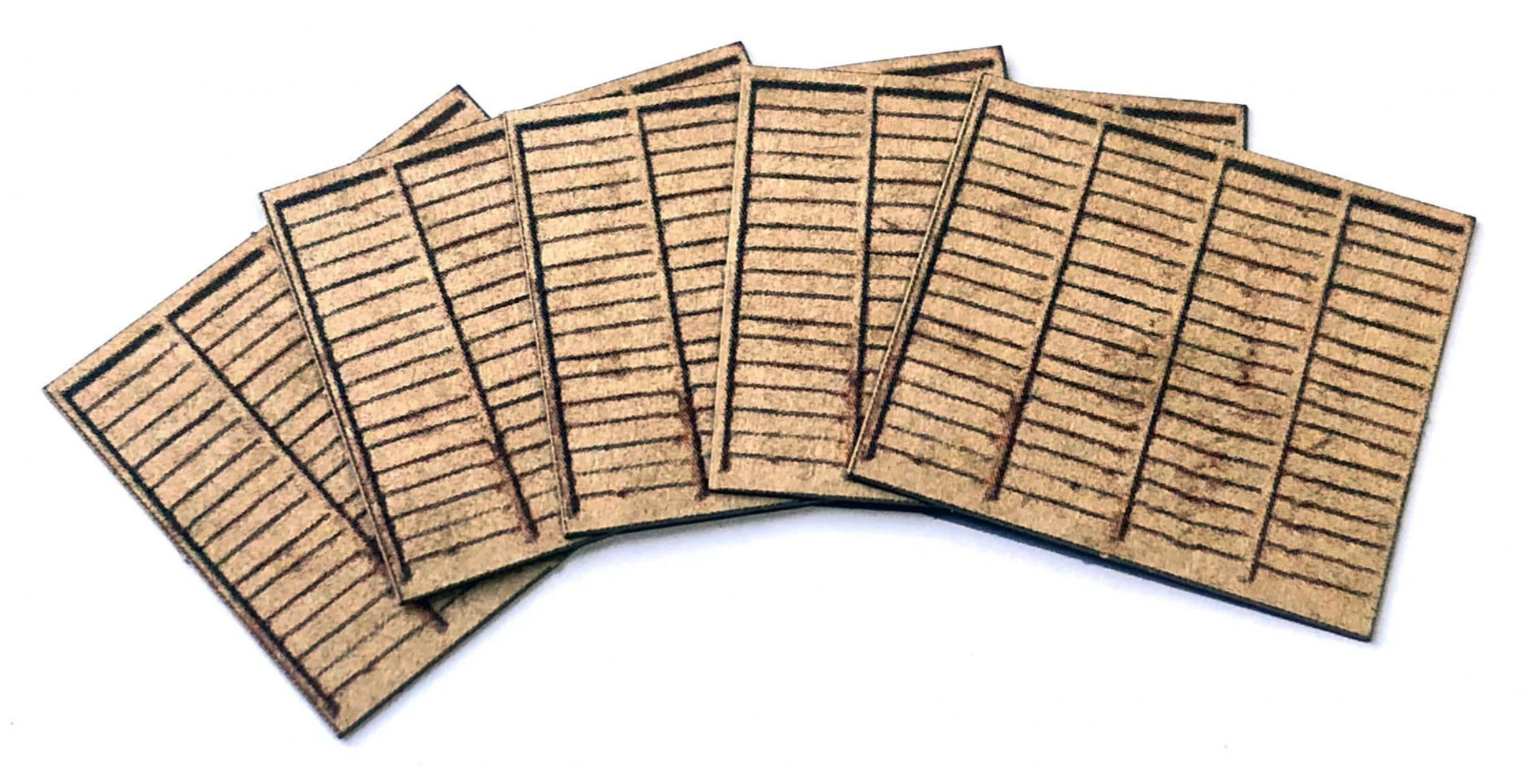 OO/HO 6ft Fence Panels Model Kit