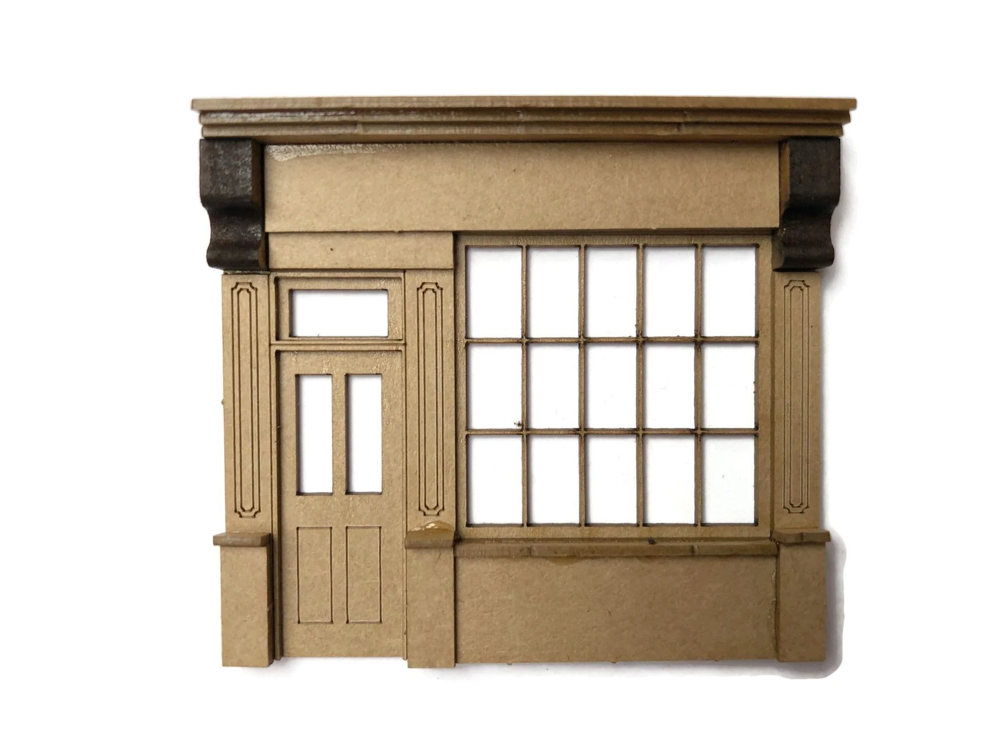 Period Shop Front With Left-Hand Door Mod Kit