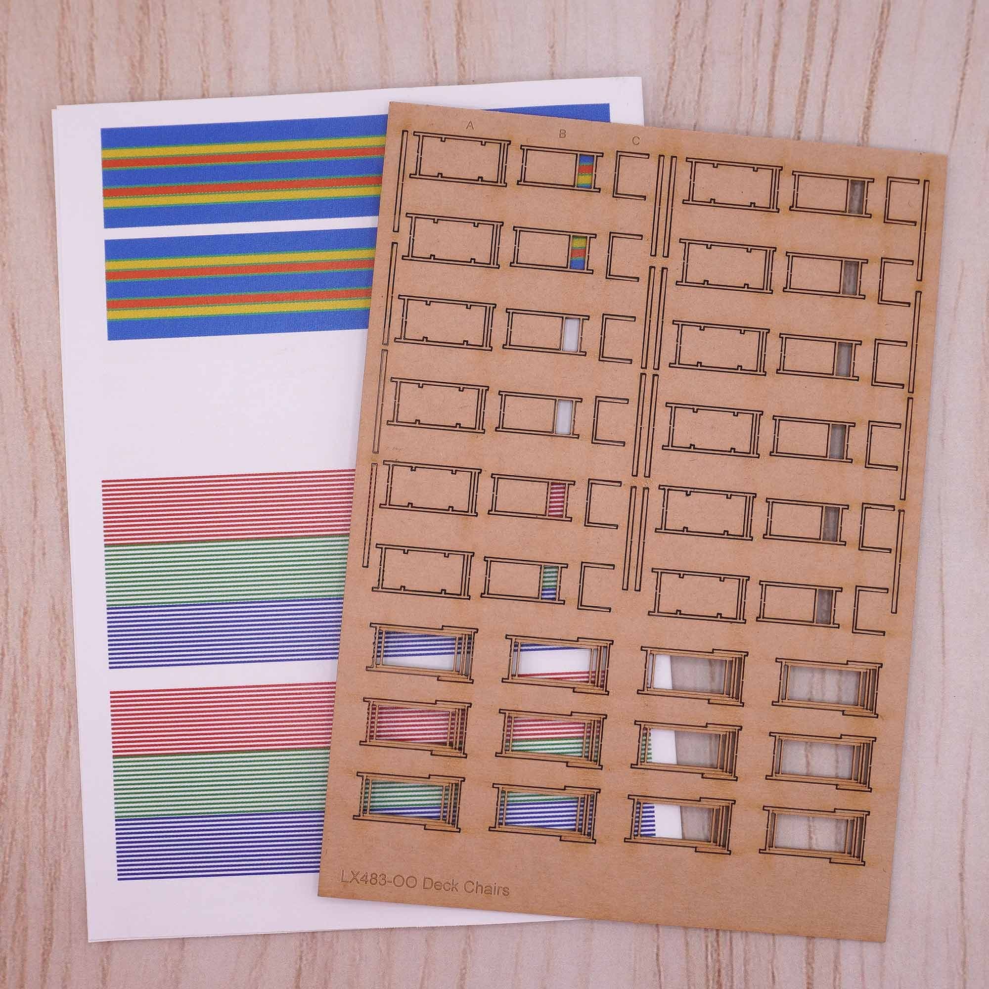 Deckchairs Model Kit - Image 3