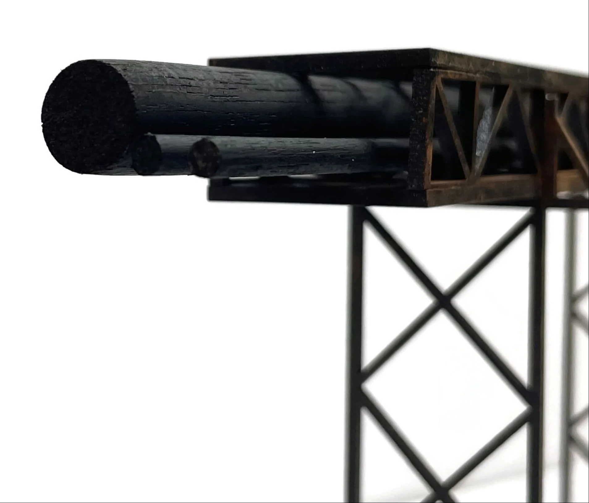 Industrial Pipe Bridge Model Kit - Image 2