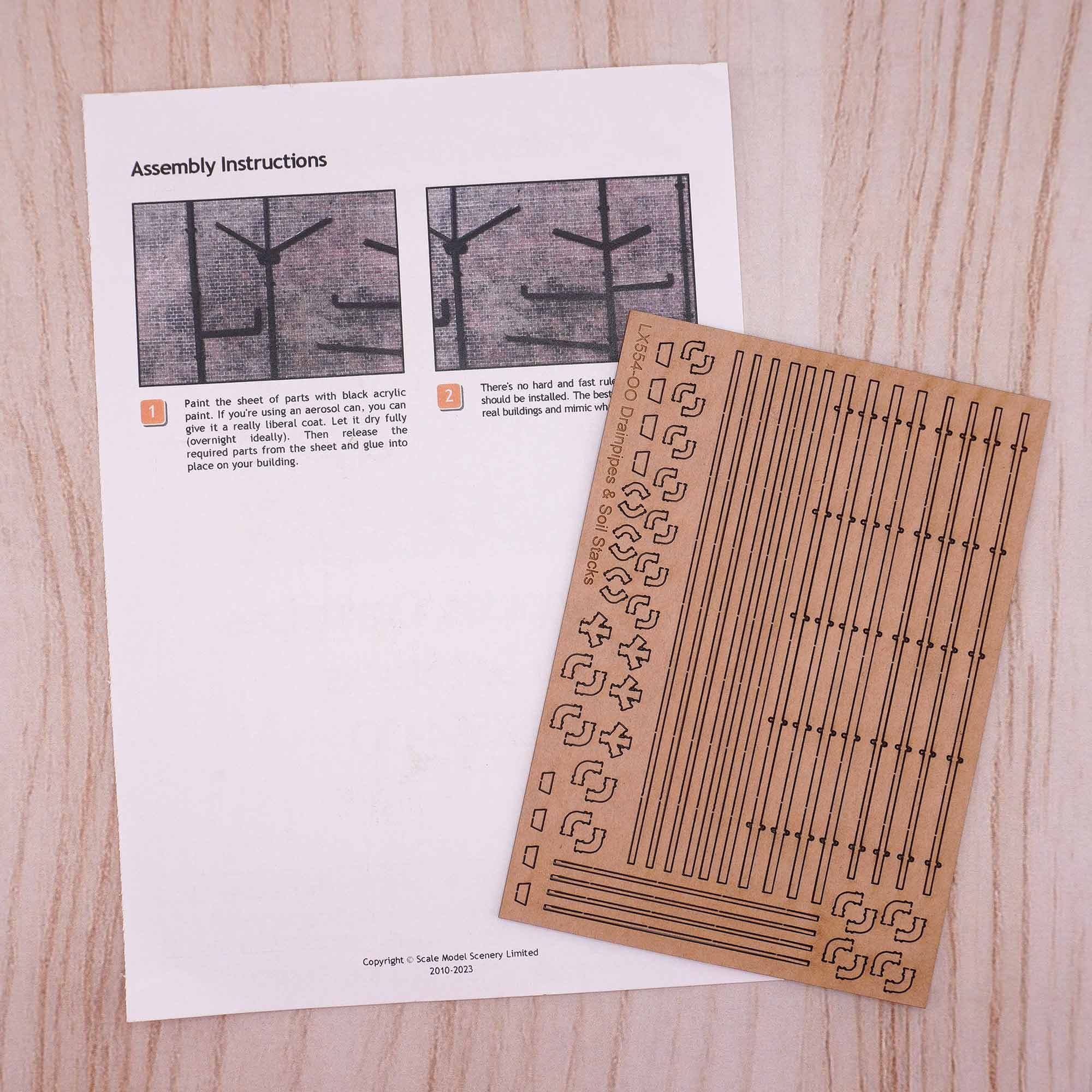 Downpipes, Drainpipes & Soil Stacks Model Kits - Image 3