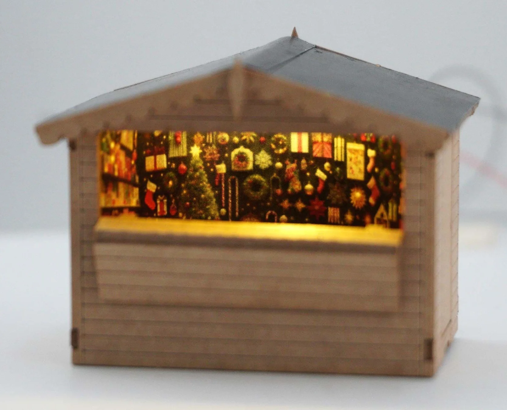 Christmas Market Stall Model Kit - Image 2