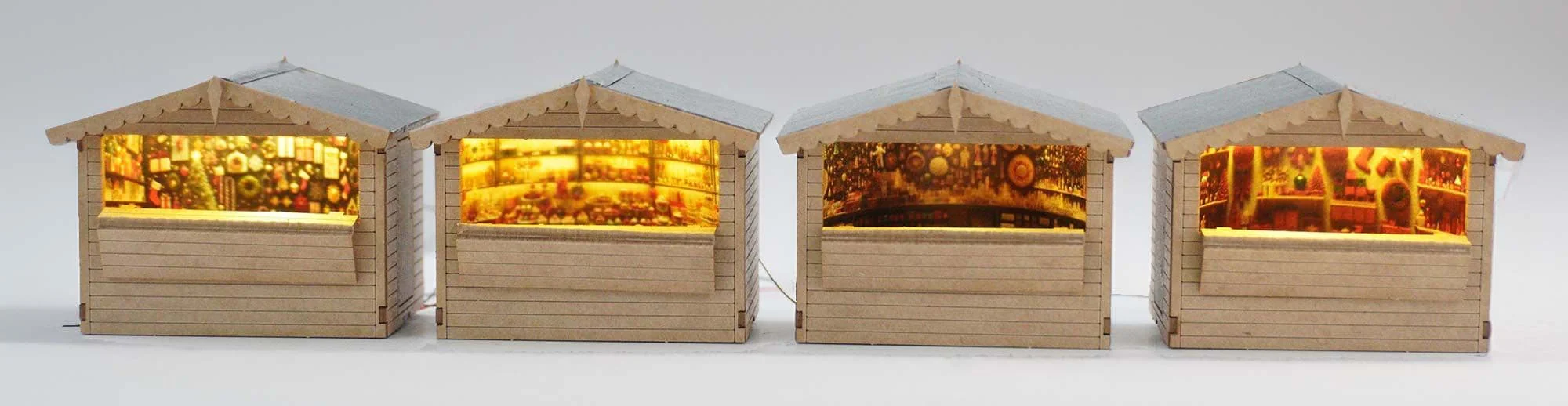 Christmas Market Stall Model Kit - Image 5
