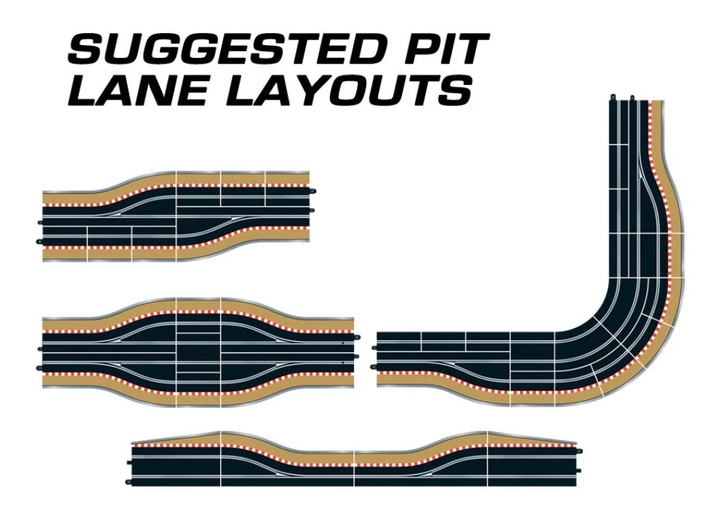 Pit Lane Track (Left Hand) - Includes Sensor - Image 2