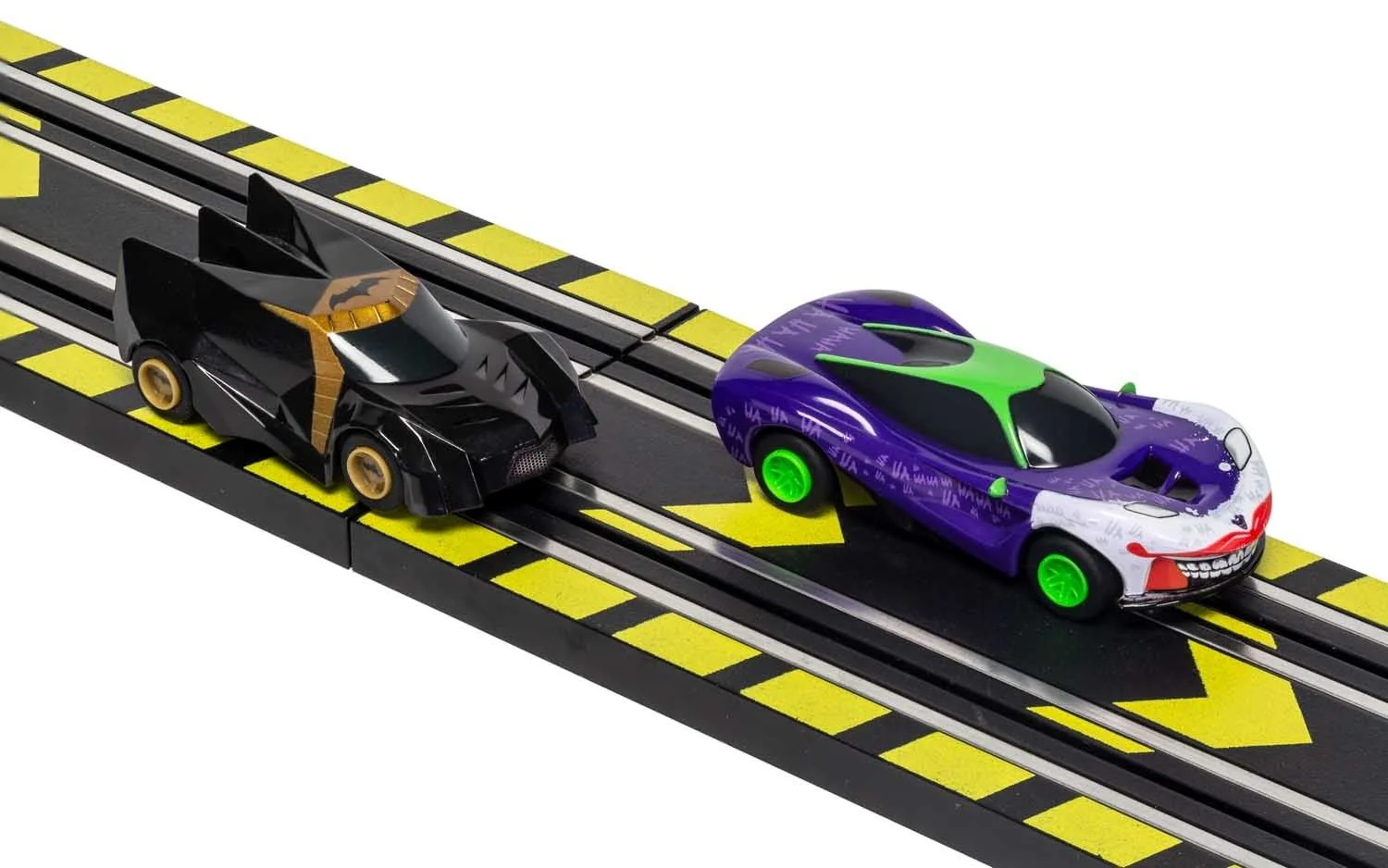 Micro Scalextric Batman vs Joker Set Battery Powered Race Set - Image 3