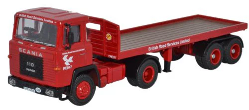 76SC110002 Scania 110 Flatbed Trailer BRS
