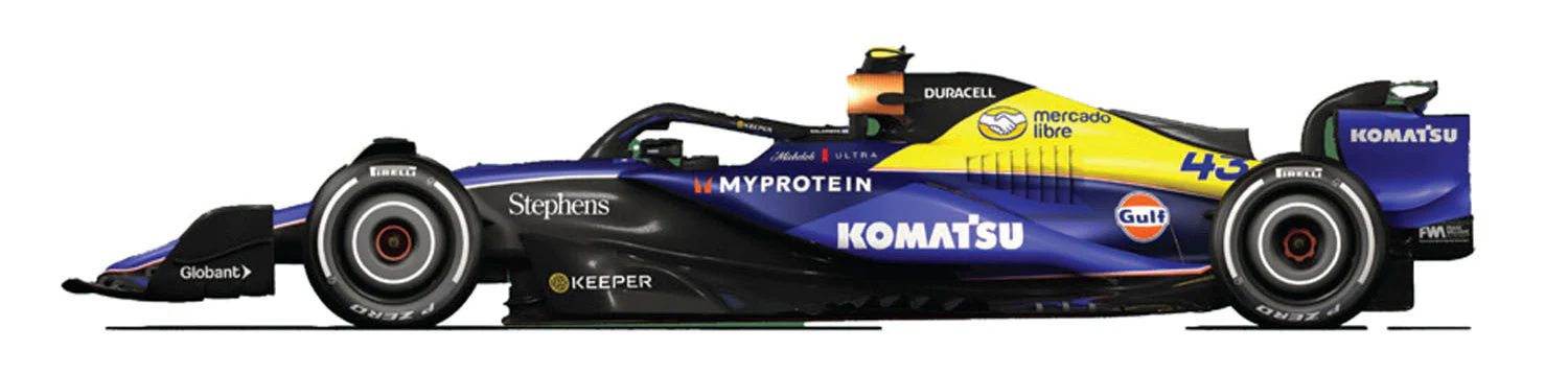 SCXU10602 Williams Formula 1 Colapinto '24