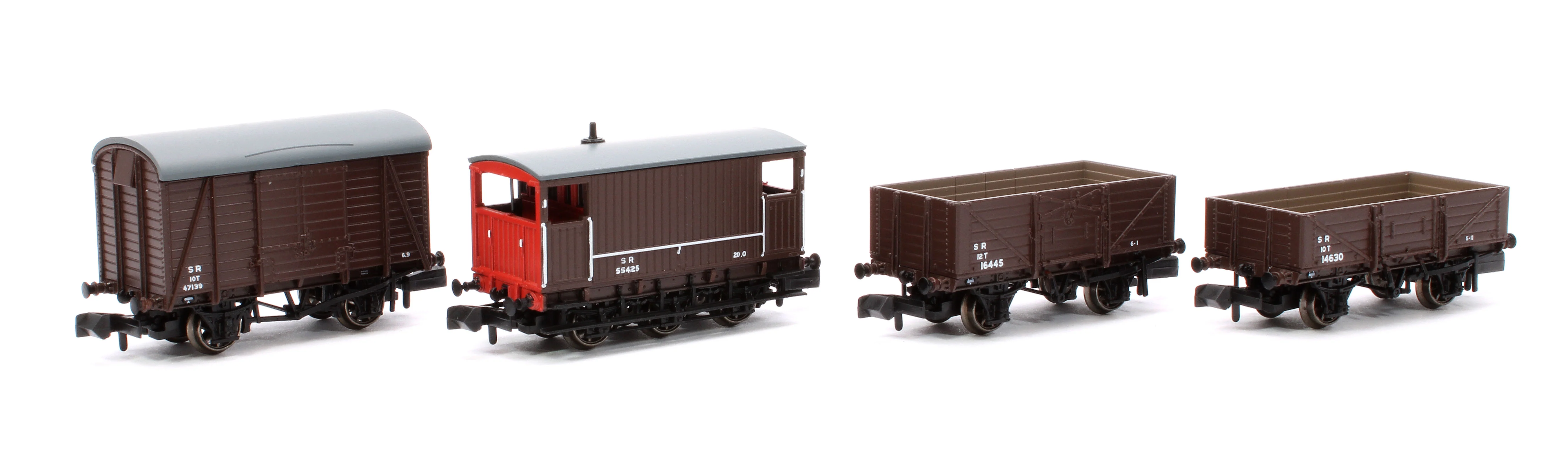 942009 SECR Wagons Pack 1 - SR post-36 Livery Freight Train