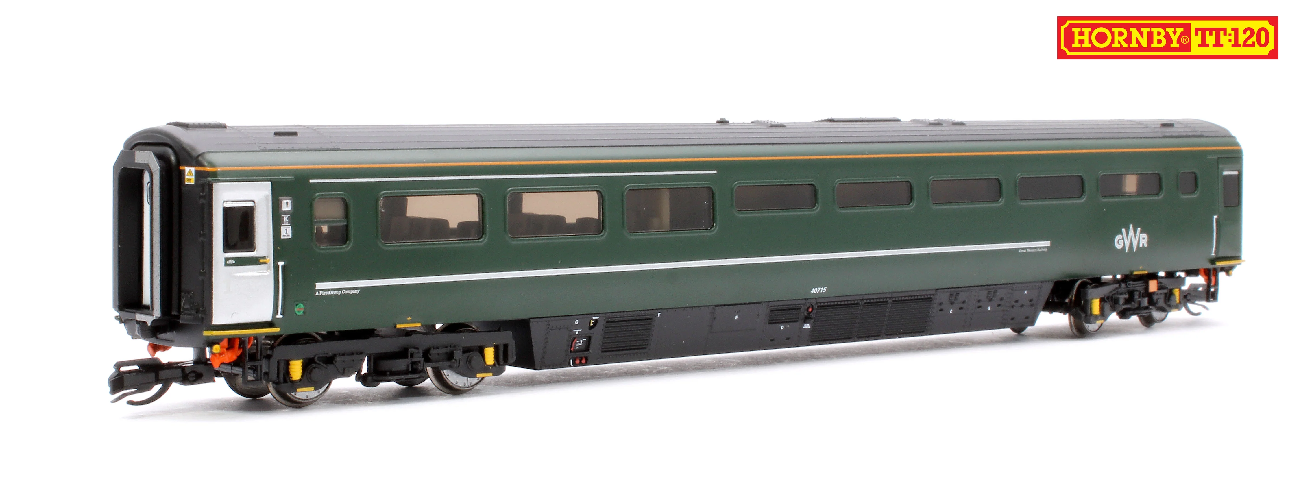 Set of 10 GWR TT:120 Class 43 HST Train Pack & Coaches - Image 19