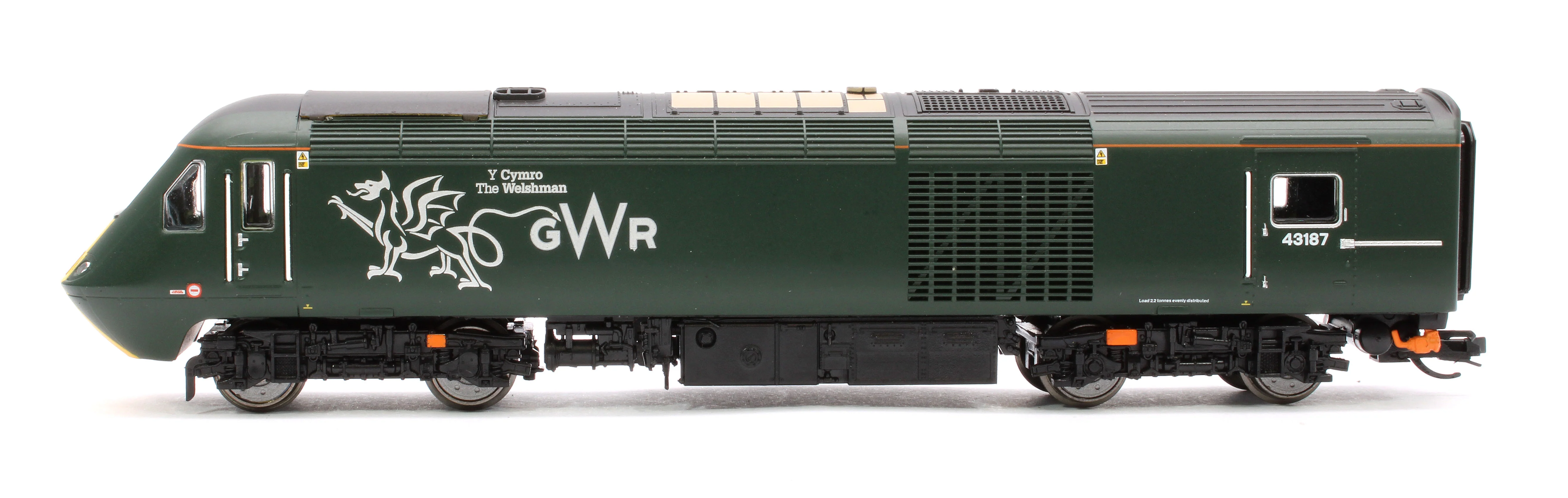 Set of 8 GWR TT:120 Class 43 HST & Mk3 Coaches - Image 4