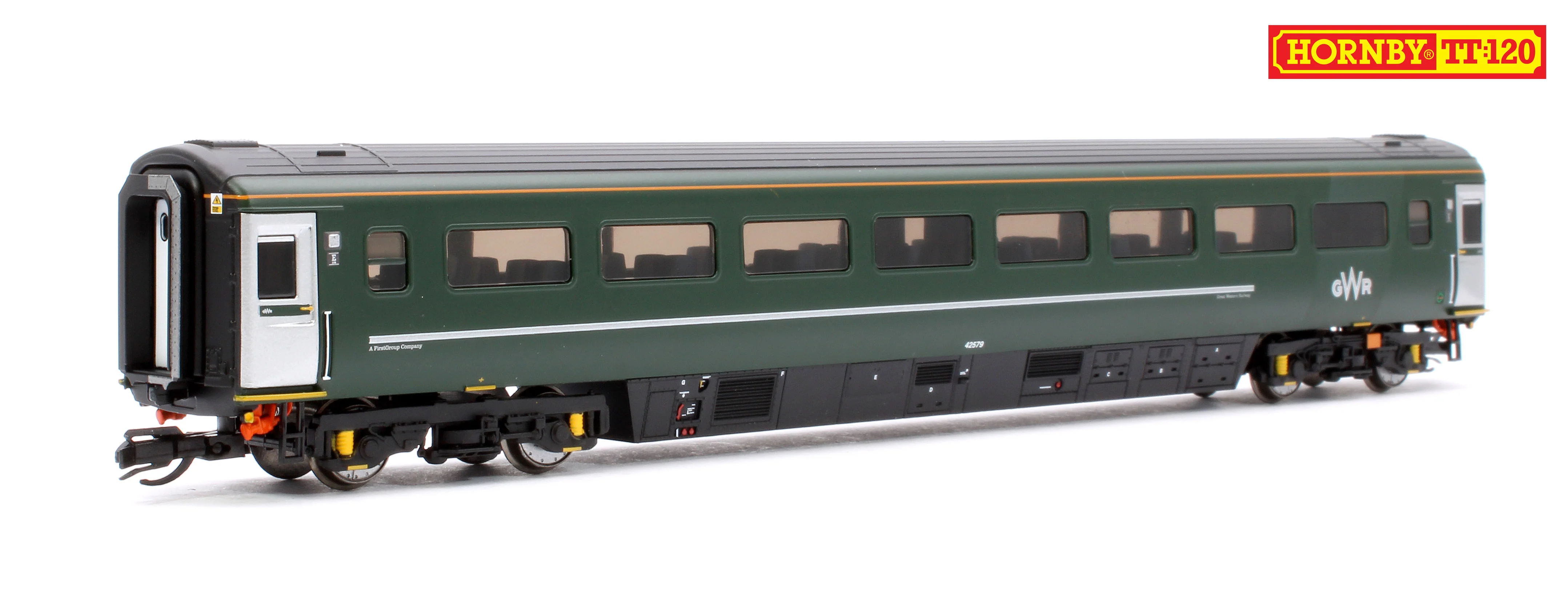 Set of 8 GWR TT:120 Class 43 HST & Mk3 Coaches - Image 9
