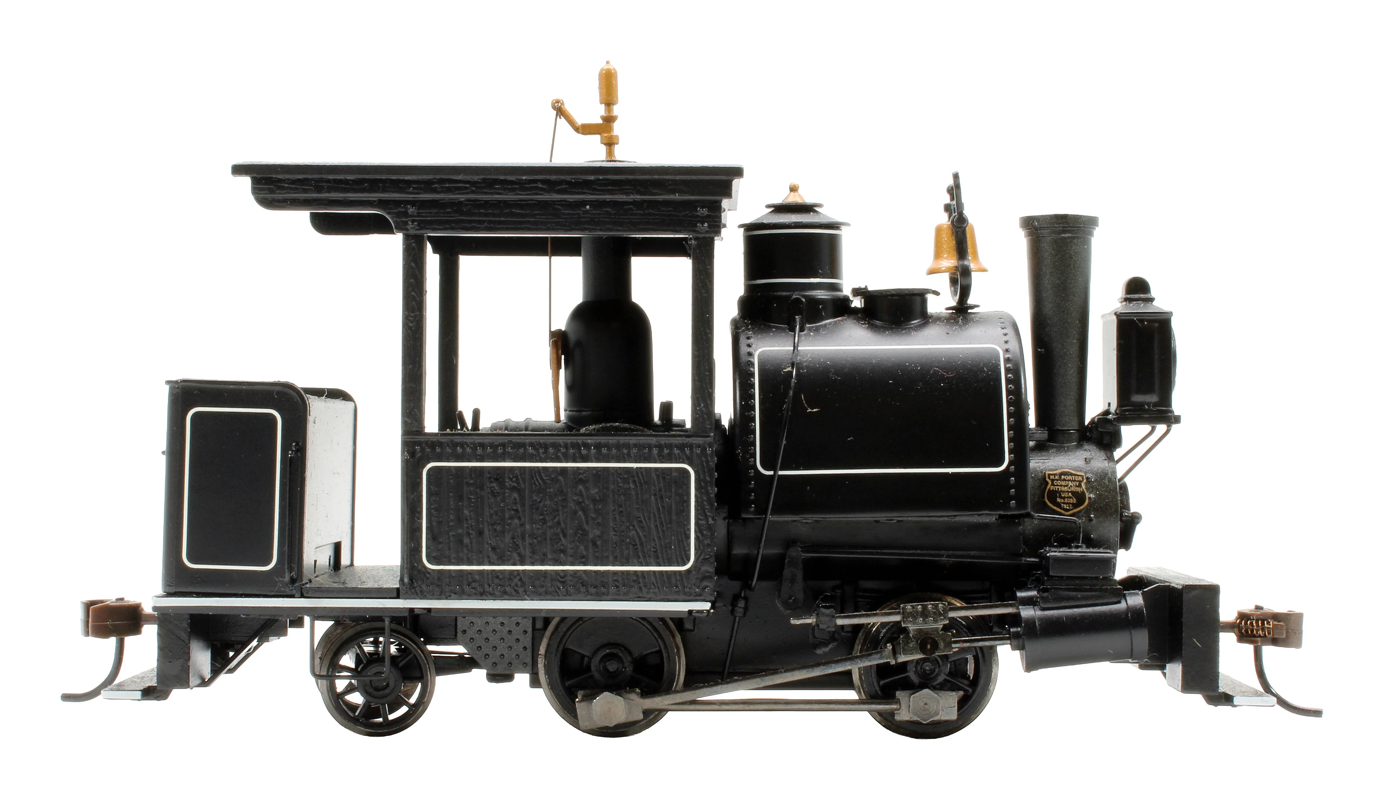 Pre-Owned 28203 0-4-2 Porter Steam Loco Black Unlettered - DCC Sound - Image 3