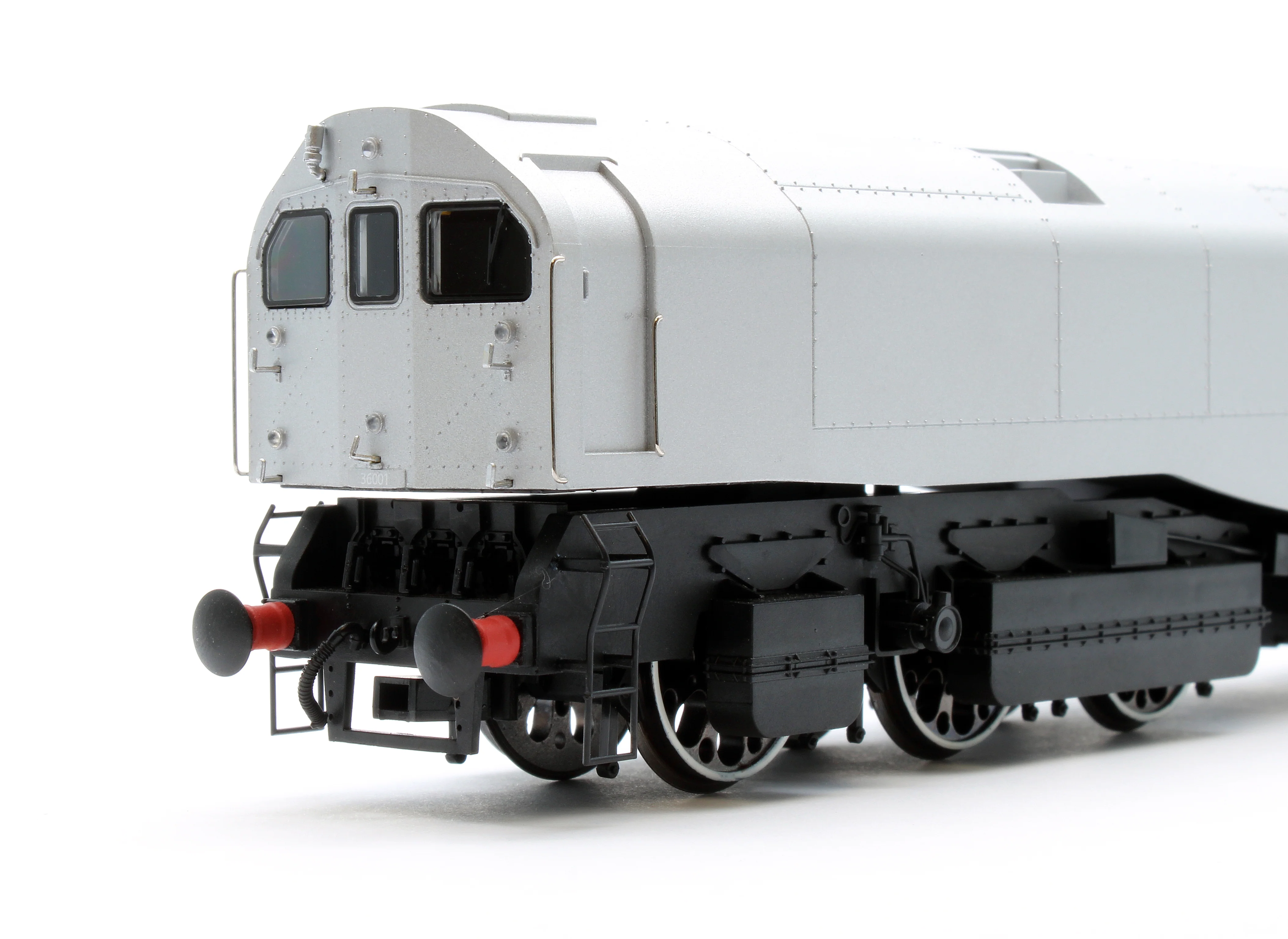 LEAD-OO-F-P-CREST SR Bulleid "The Leader" Prototype Grey (Early Crest) 0-6-6-0 Articulated Steam Locomotive - DCC Fitted - Image 7