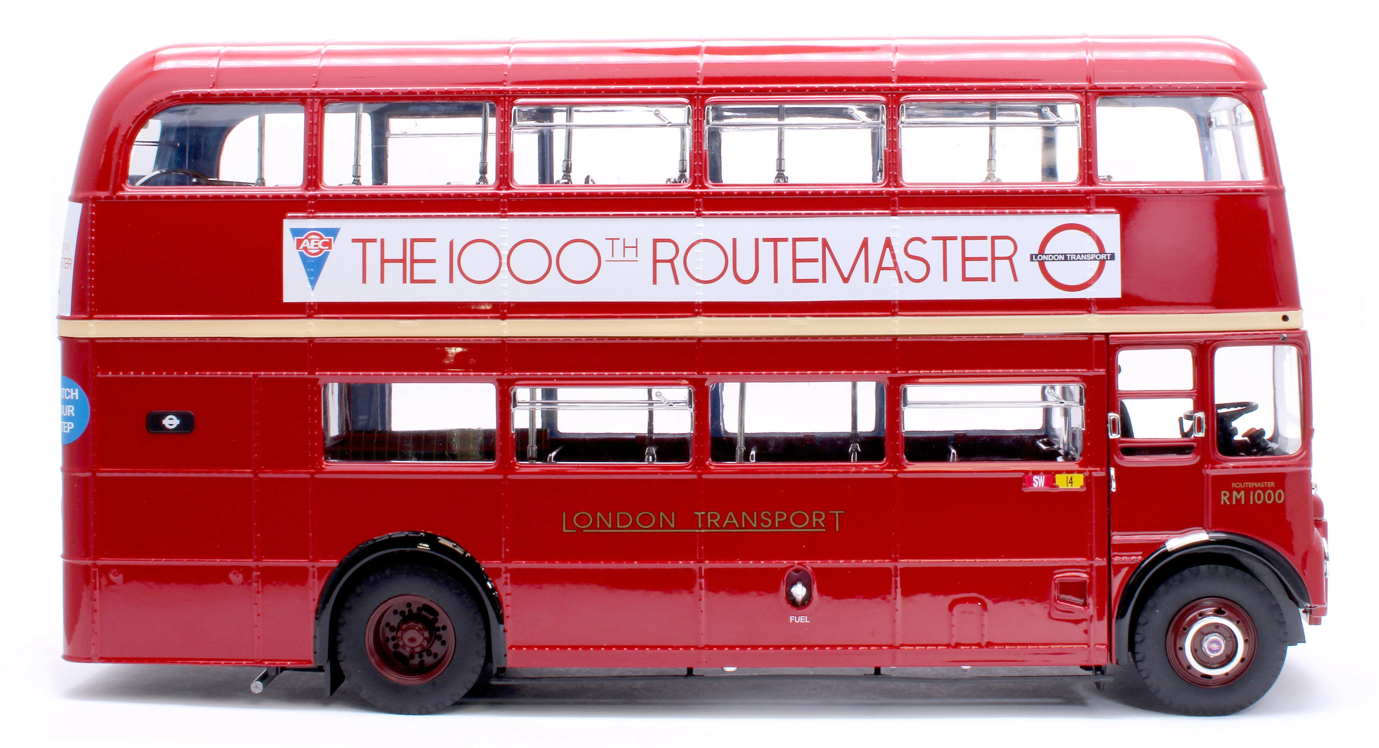 Routemaster Bus RM1000 100 BXL Red (Limited Edition 1000pcs) - Image 6
