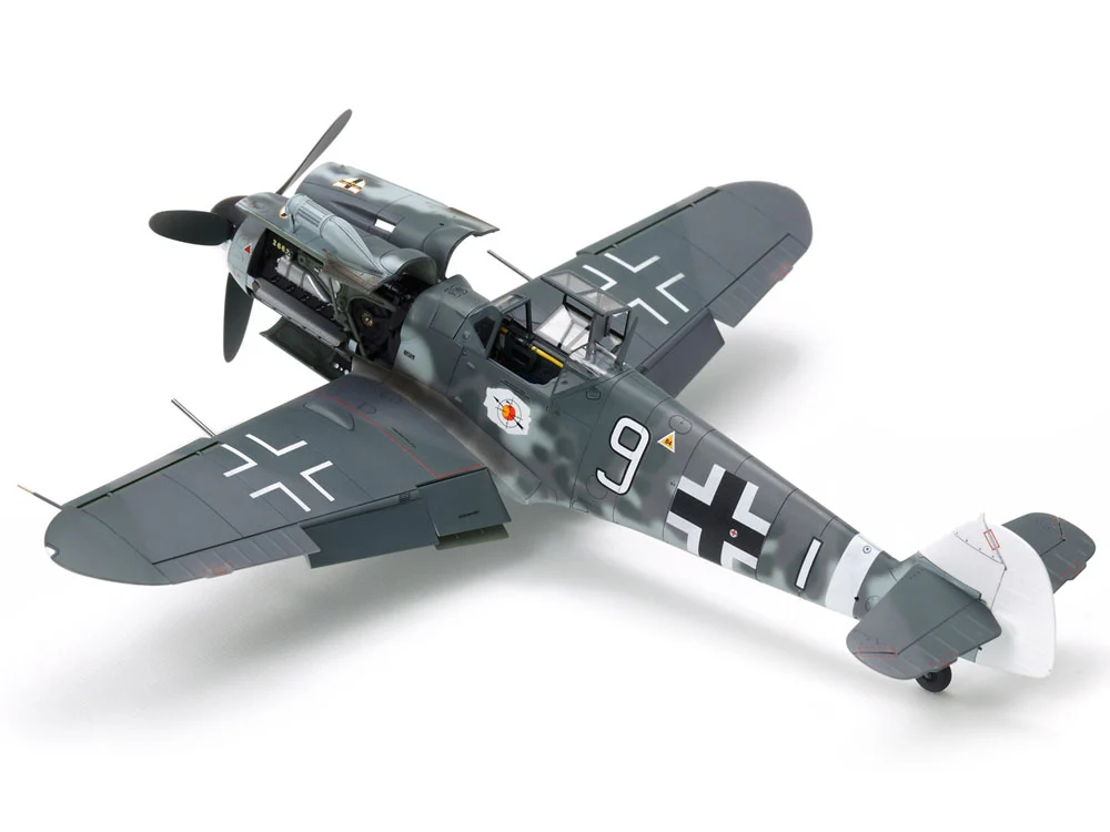 61117 1/48 Aircraft Series no.117 Messerschmitt Bf109 G-6 Kit - Image 3