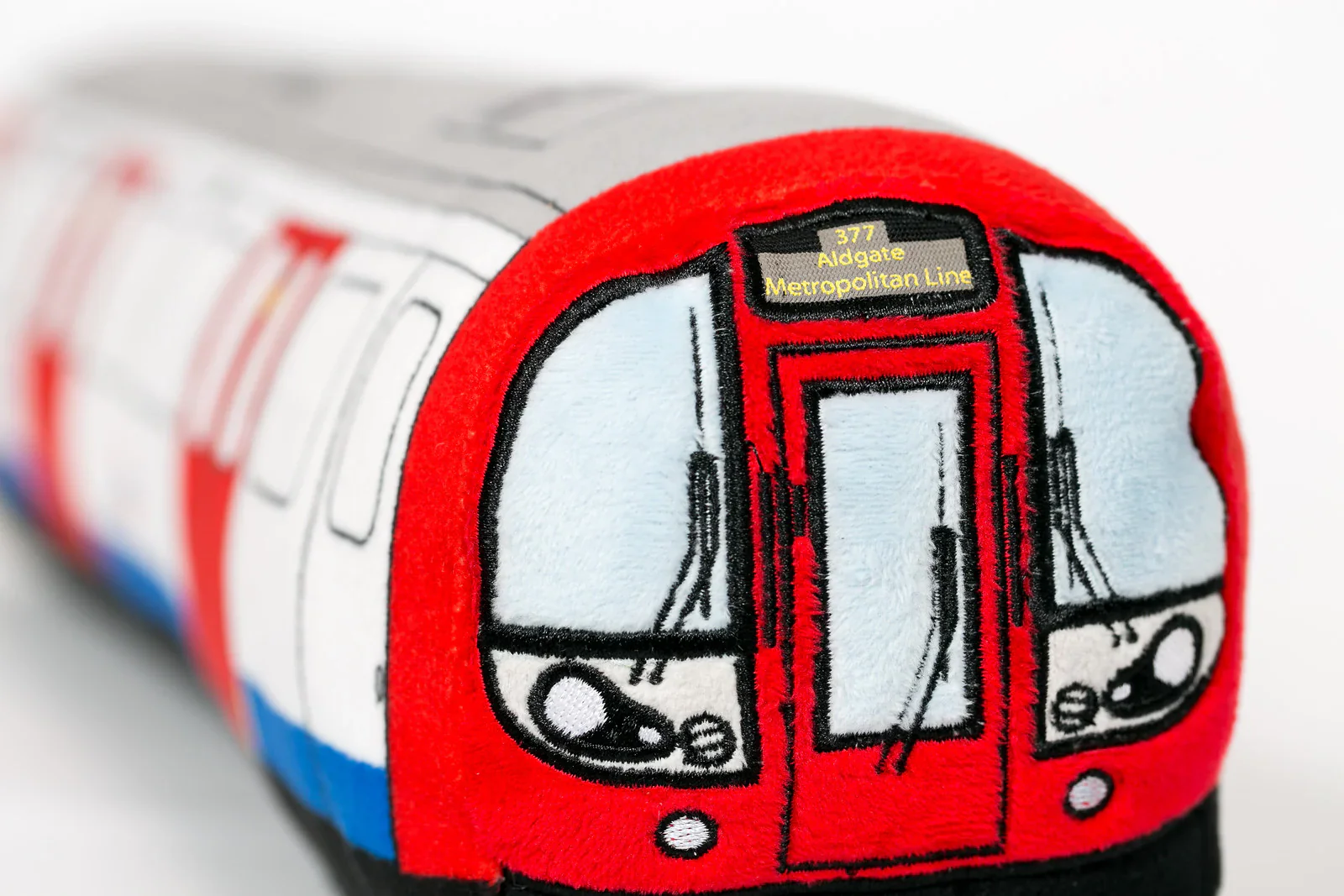 Small London Underground Tube Train Soft Toy - Image 4