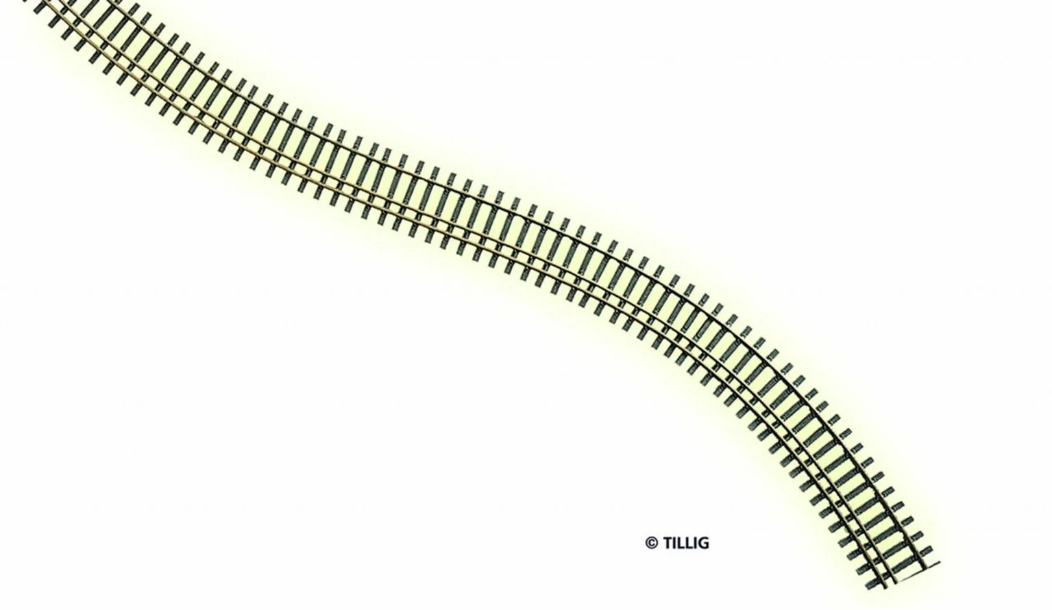 Tillig elite track : Flex Track HO/HOm (Wooden Sleeper)