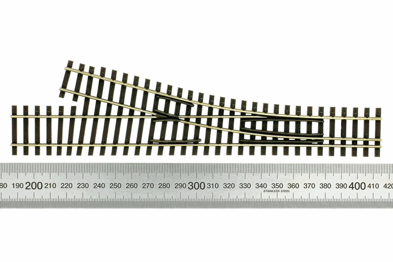 Tillig elite track : Right Bifurcation HO/HOm Narrow Splits - Image 2