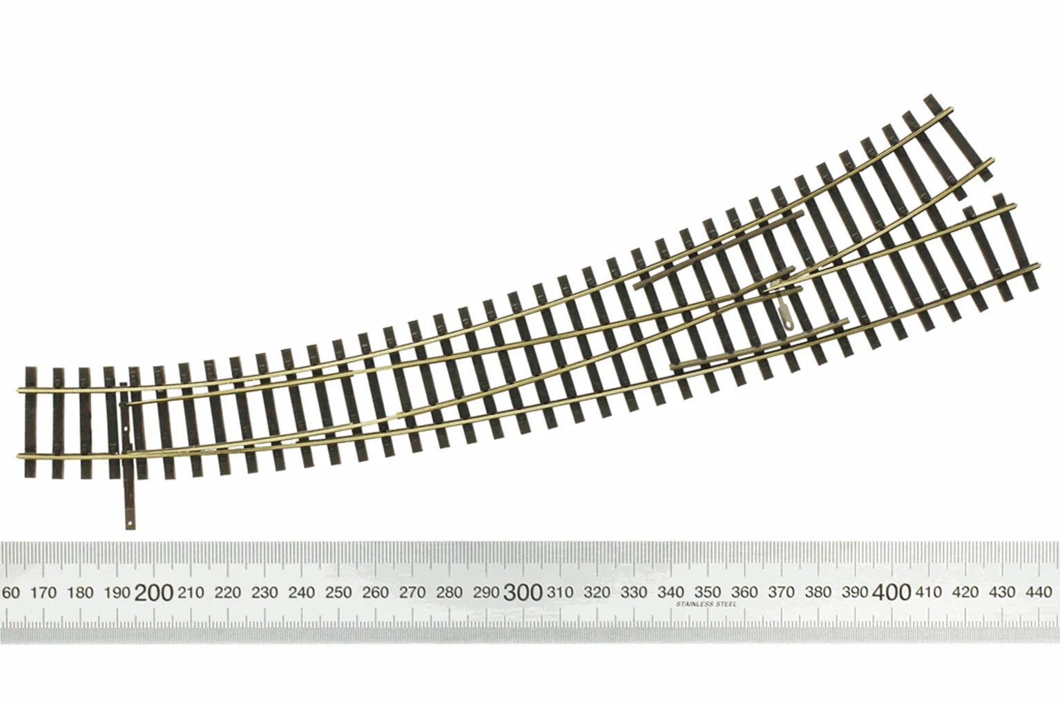 Tillig elite track : Left Curved Point HO Exit 9° and 12° - Image 2