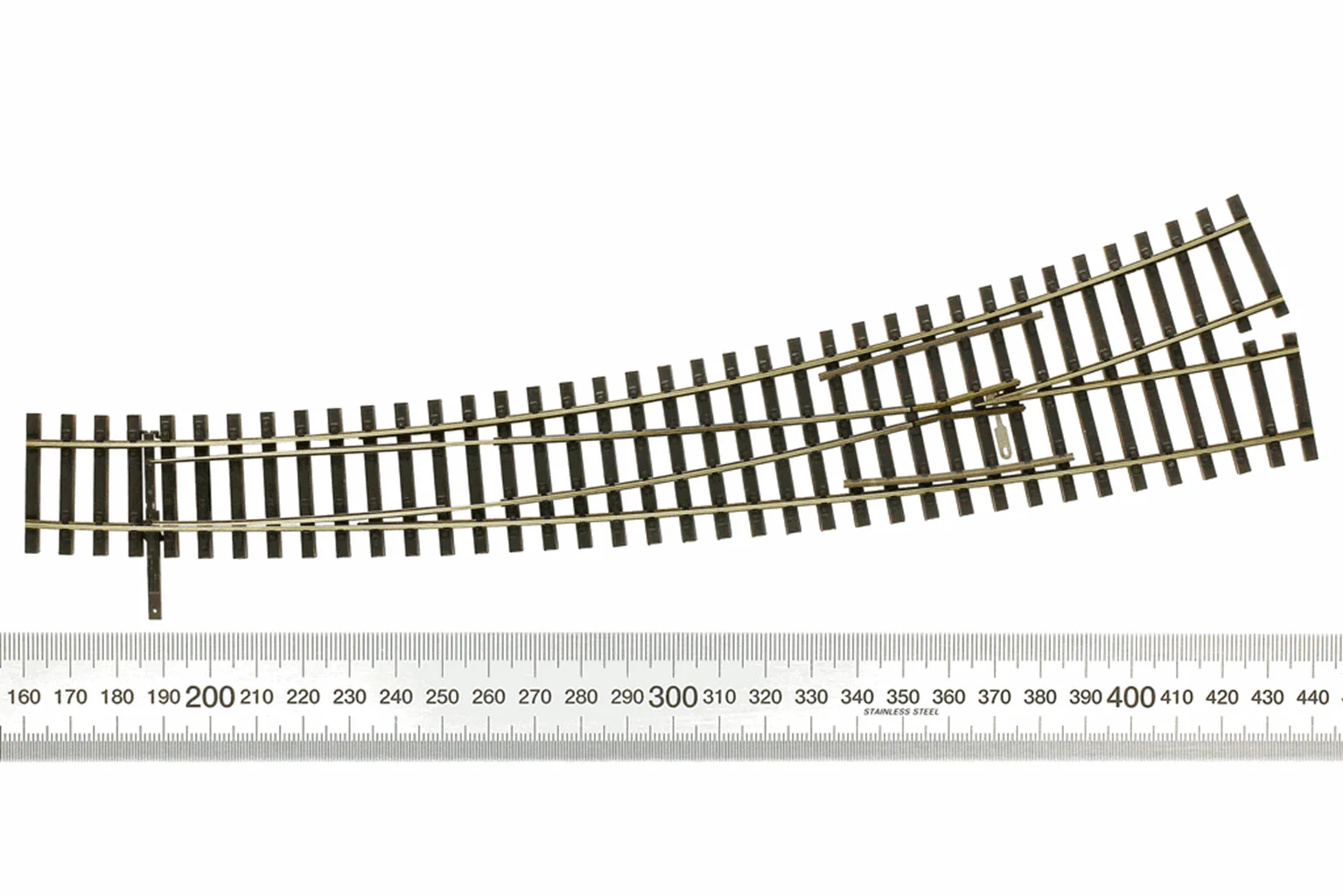 Tillig elite track : Left Curved Point HO Exit 9° and 12° - Image 2