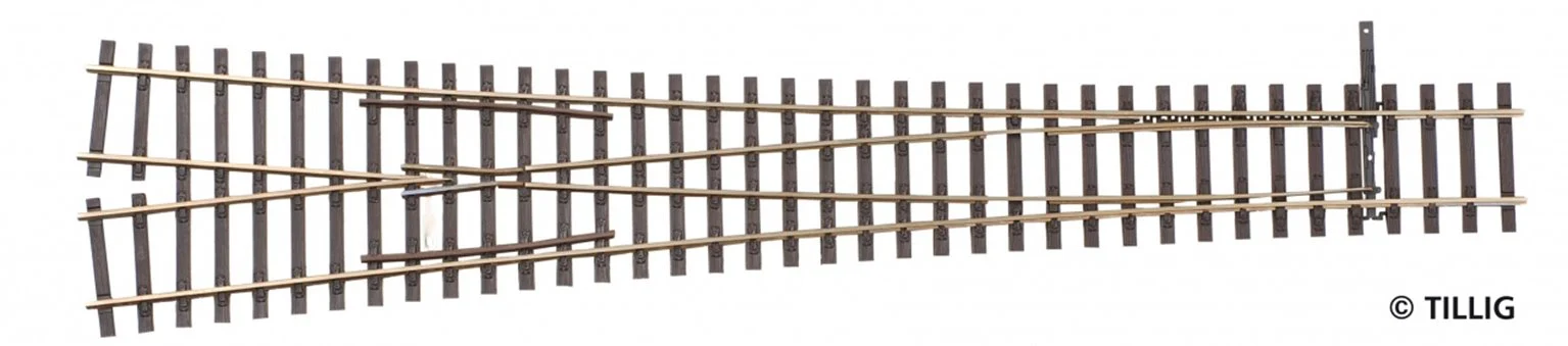 Tillig elite track : Wye Point HO 9° - 6°