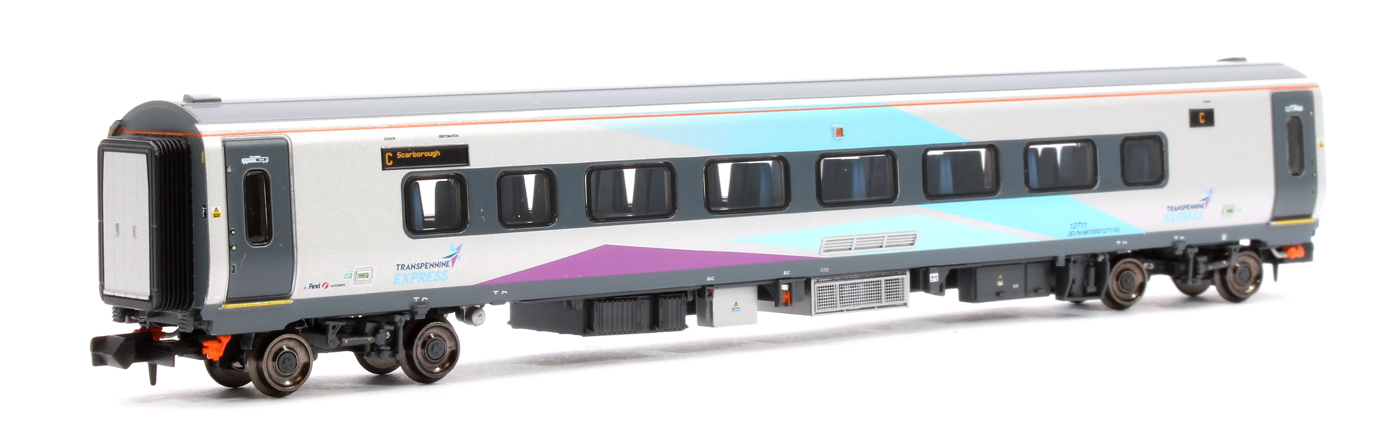 Trans Pennine Express 5 Car Set, number TP04 Scarborough – Liverpool Lime St - Image 11
