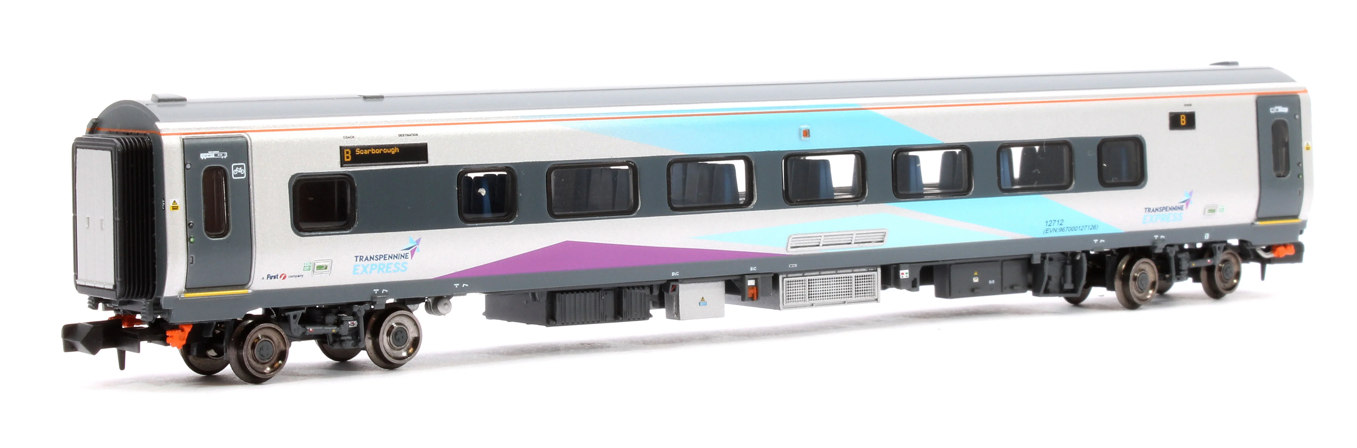 Trans Pennine Express 5 Car Set, number TP04 Scarborough – Liverpool Lime St - Image 8