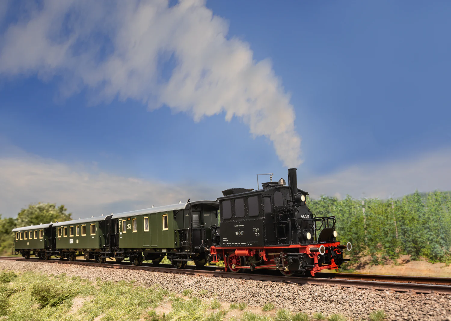 DB BR98.3 Spalter Bockl Steam Train Pack III - DCC Sound - Image 4
