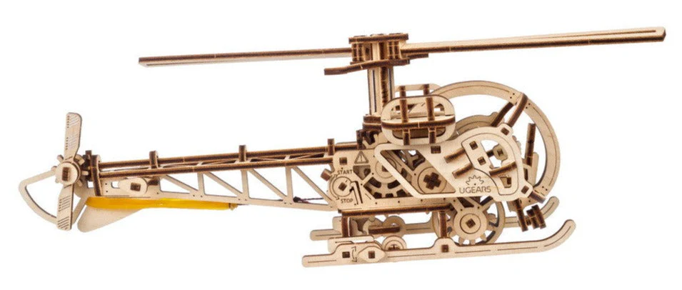 Pre-Owned Mini Helicopter Mechanical Model Kit - Image 4