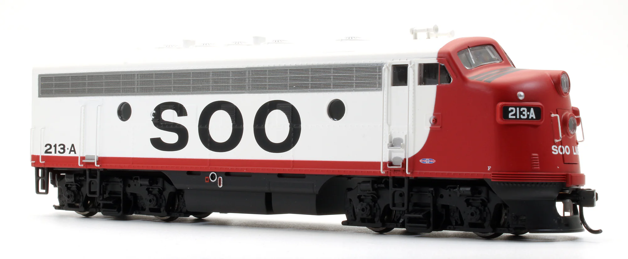 Pre-Owned EMD F7A Diesel Locomotive SOO Line - Road #213-A - DCC Sound - Image 2