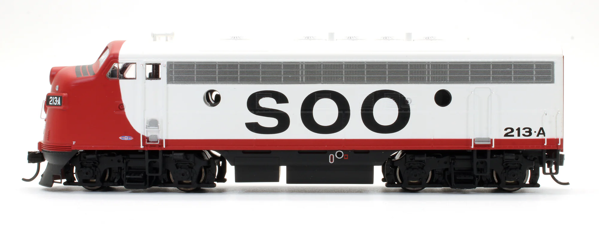 Pre-Owned EMD F7A Diesel Locomotive SOO Line - Road #213-A - DCC Sound - Image 4