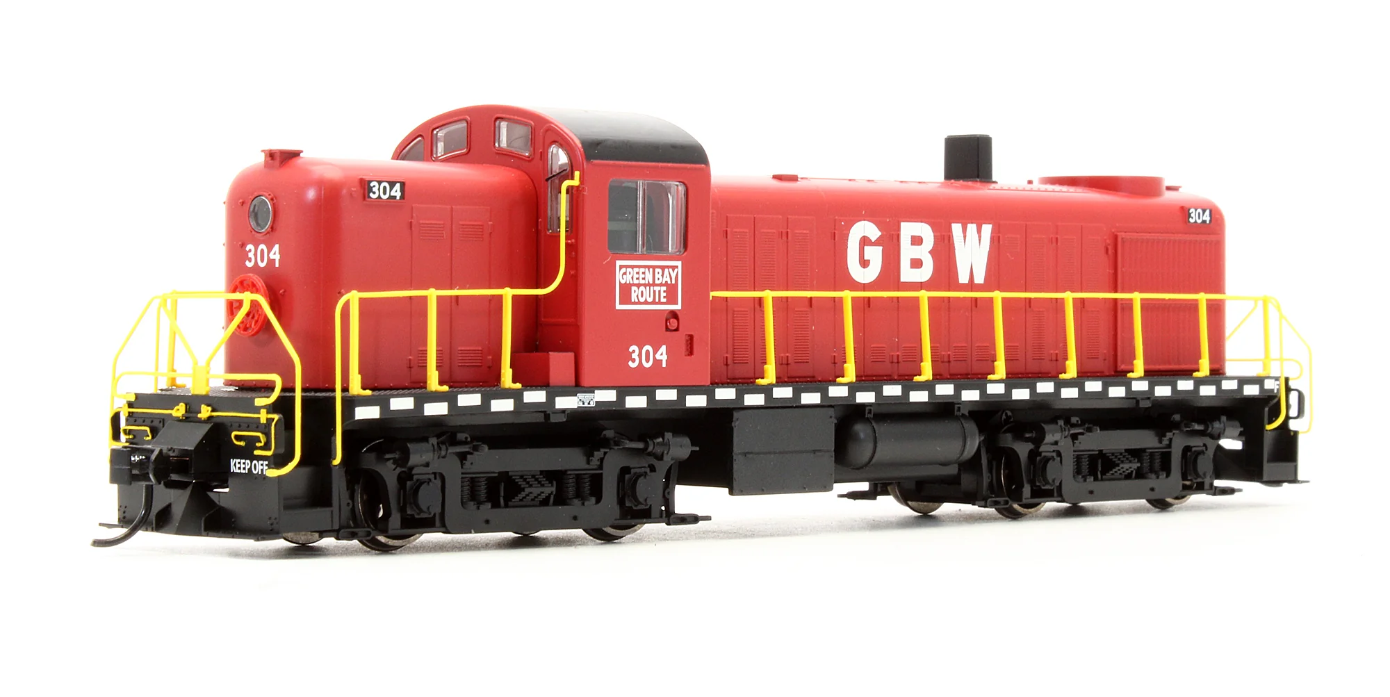 Pre-Owned Alco RS2 Diesel Locomotive Green Bay & Western - Road #304 - DCC Sound - Image 2