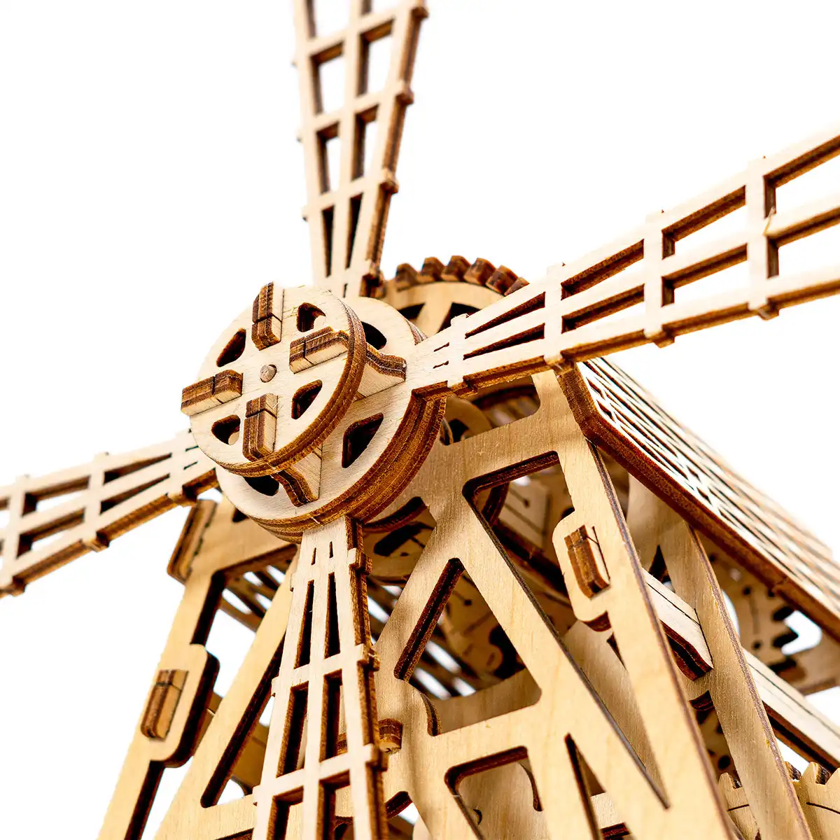 3D Wooden Puzzle – Windmill - Image 4