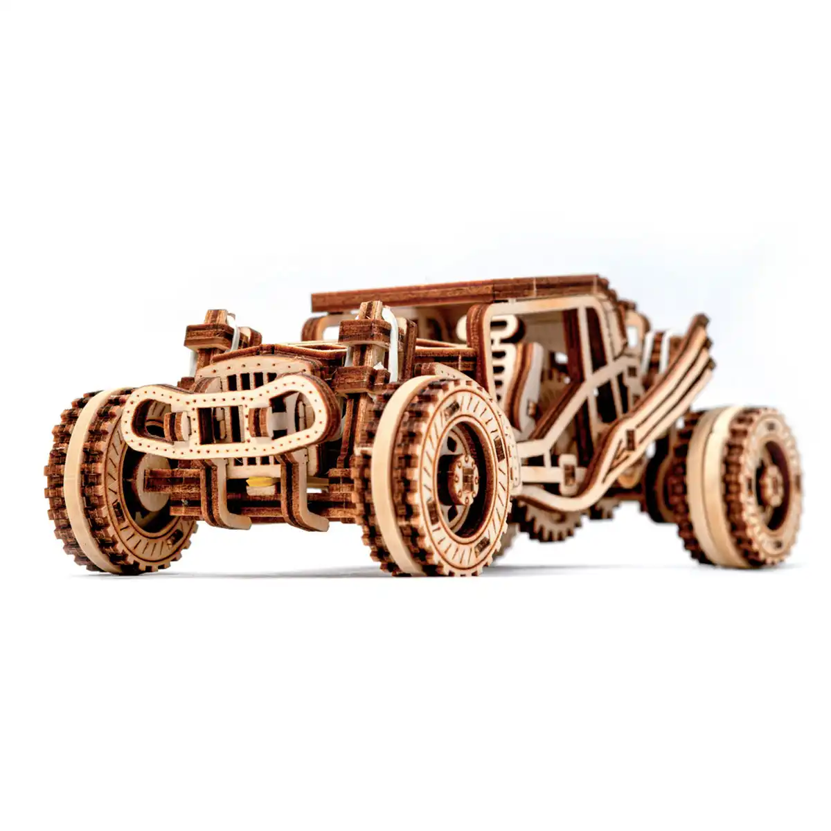 3D Wooden Car Puzzle – Buggy - Image 4