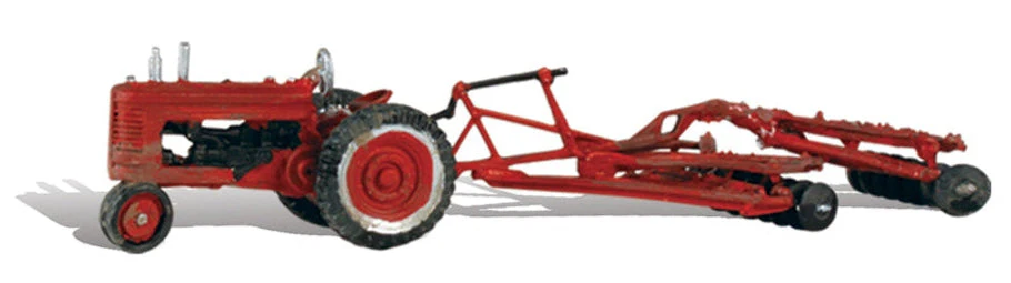 WAS5564 HO Tractor & Disc
