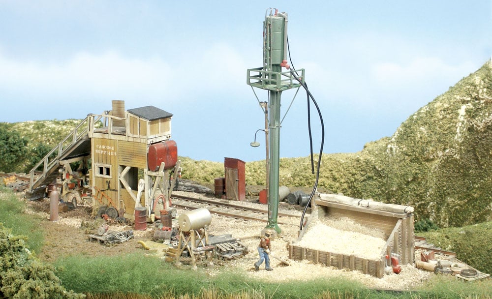 Caboose & Sand Facility Model Kits