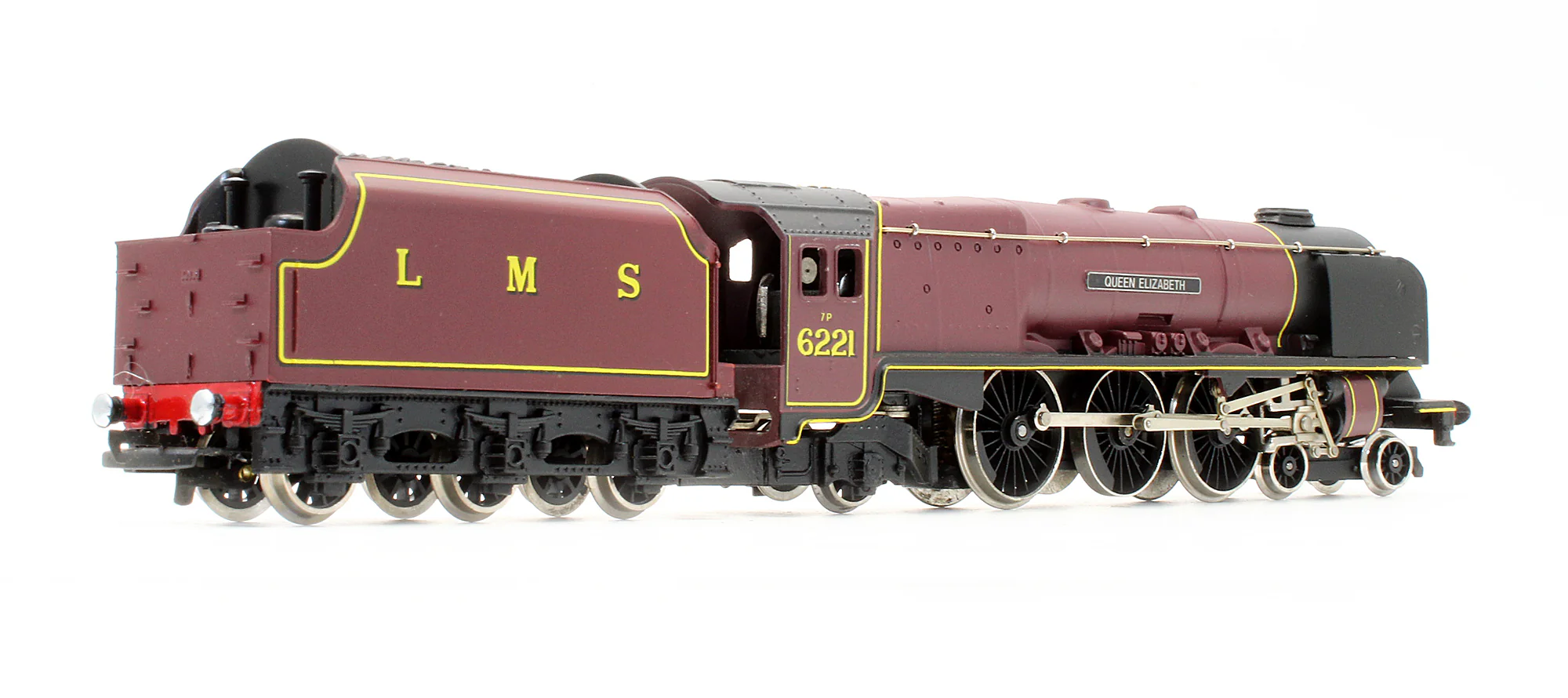 Pre-Owned LMS Maroon 4-6-2 'Queen Elizabeth' 6221 Steam Locomotive - Image 2