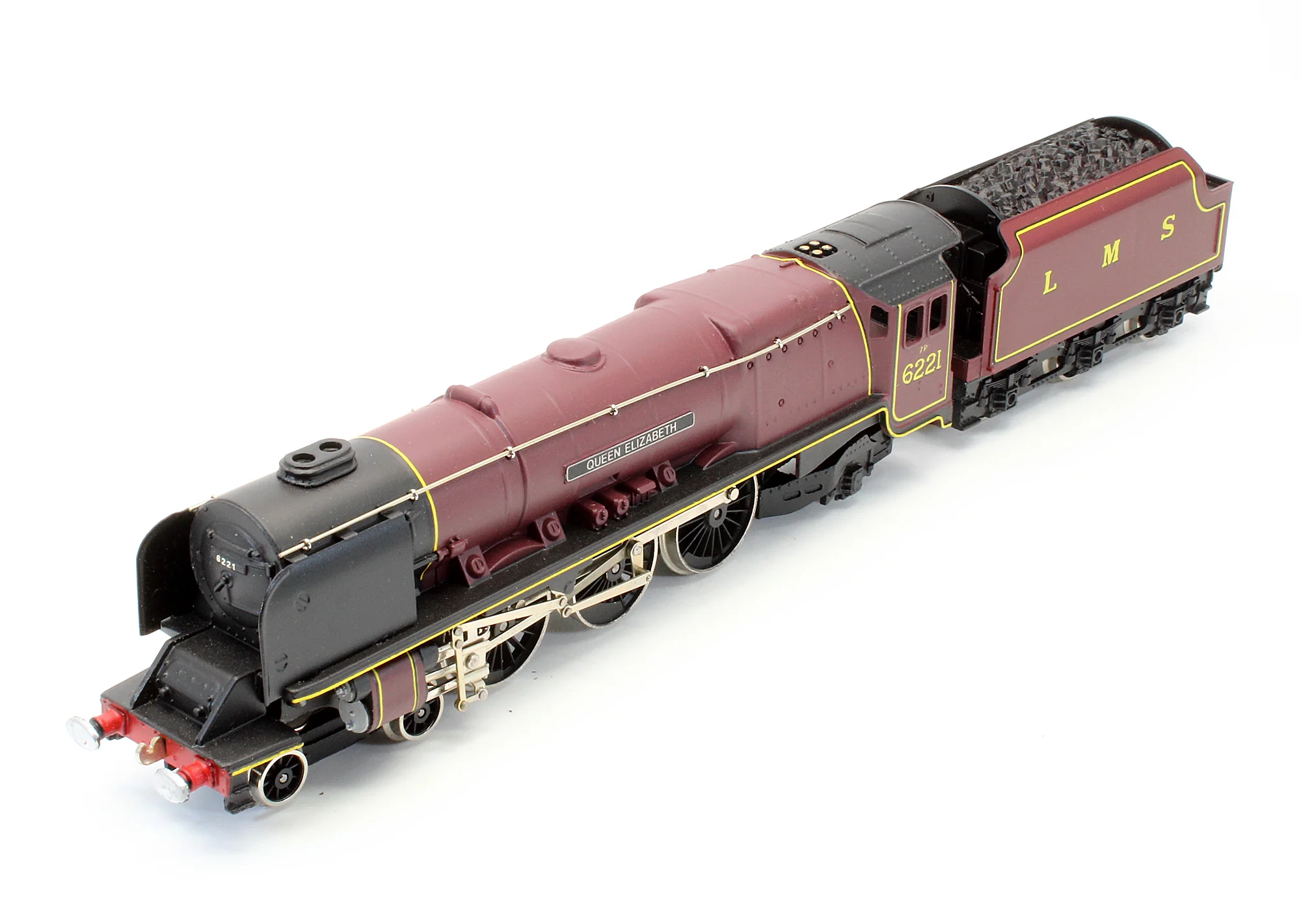 Pre-Owned LMS Maroon 4-6-2 'Queen Elizabeth' 6221 Steam Locomotive - Image 5