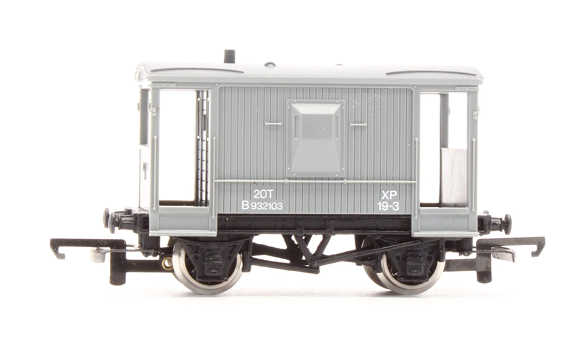 Pre-Owned W5099A Brake Van S.W.B. BR Grey 'B932103' - Image 3