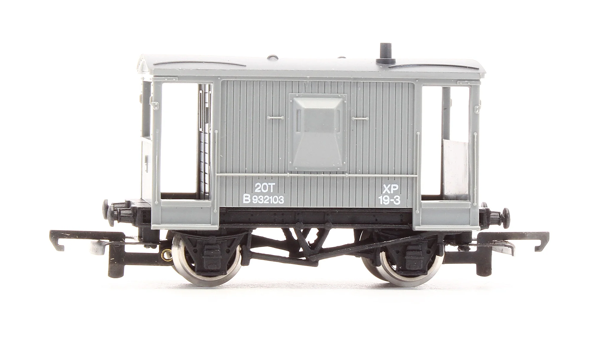 Pre-Owned W5099A Brake Van S.W.B. BR Grey 'B932103' - Image 4